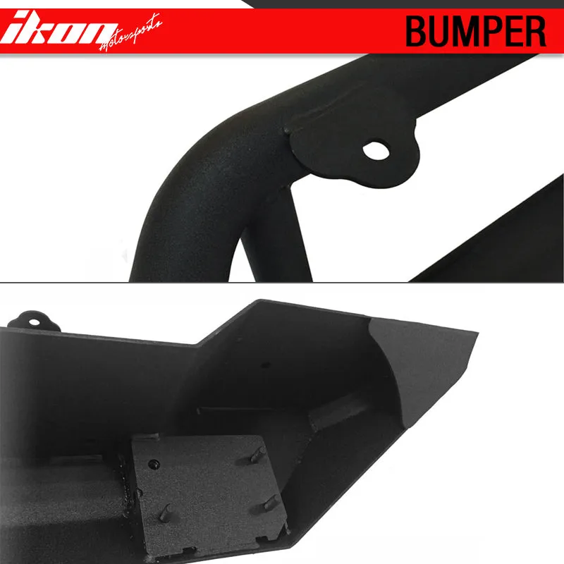 2007-2017 Jeep Wrangler Front Bumper Guard  Hood Grill Stainless