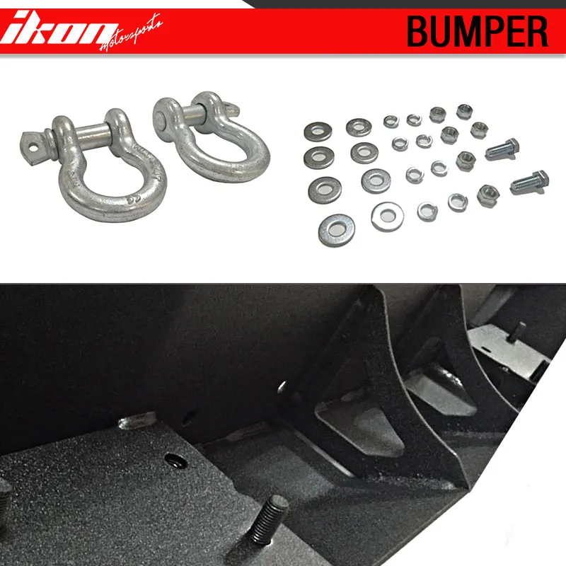 2007-2017 Jeep Wrangler Front Bumper Guard  Hood Grill Stainless