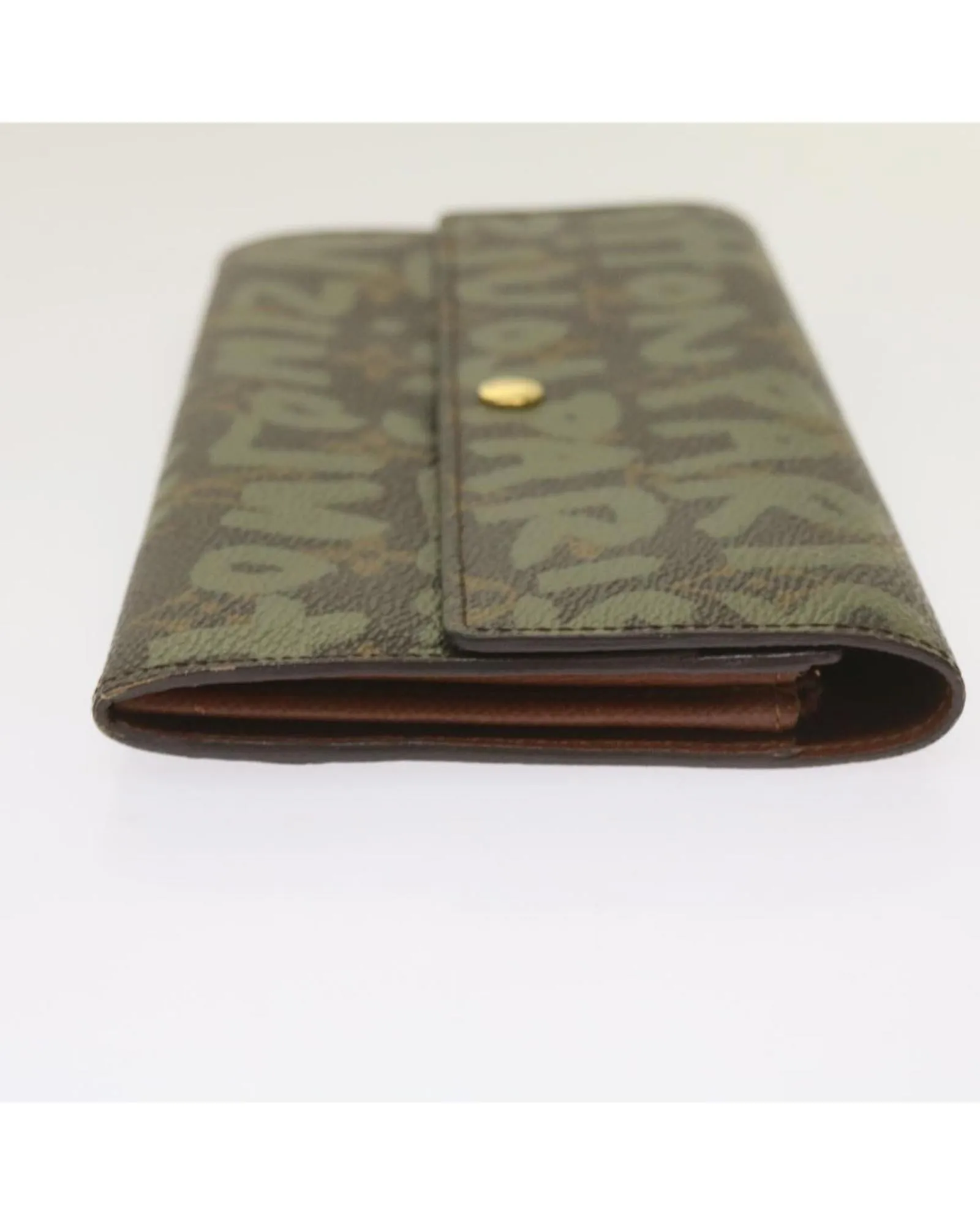 Authentic Monogram Graffiti Credit Wallet by Louis Vuitton