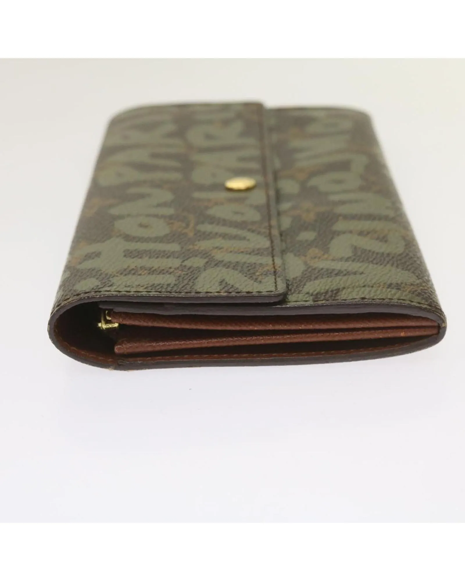 Authentic Monogram Graffiti Credit Wallet by Louis Vuitton