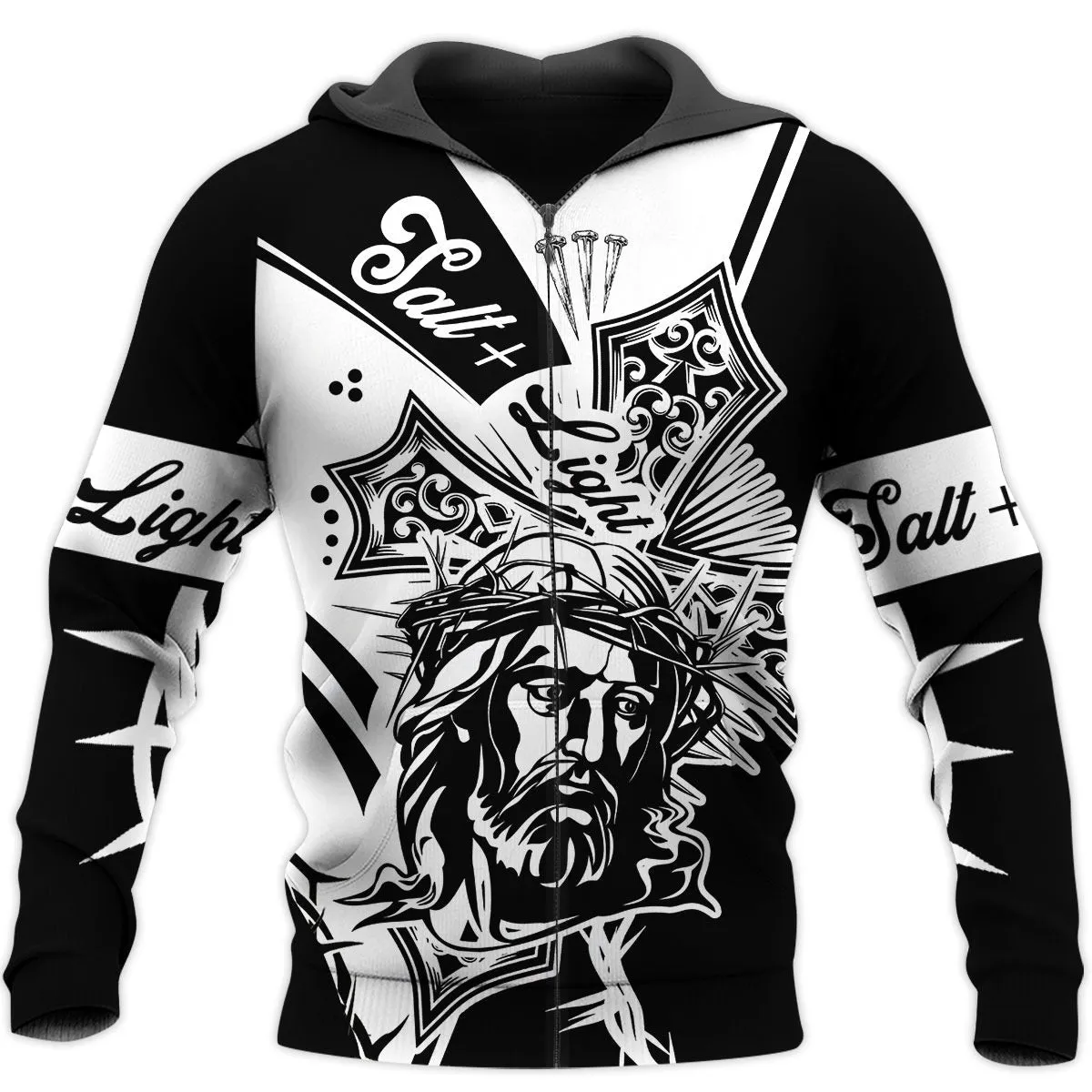 Jesus Christian 3D All Over Printed Shirts 3D Full Printed Jesus Hoodie, Chrismas Jesus Clothing, Jesus Shirts
