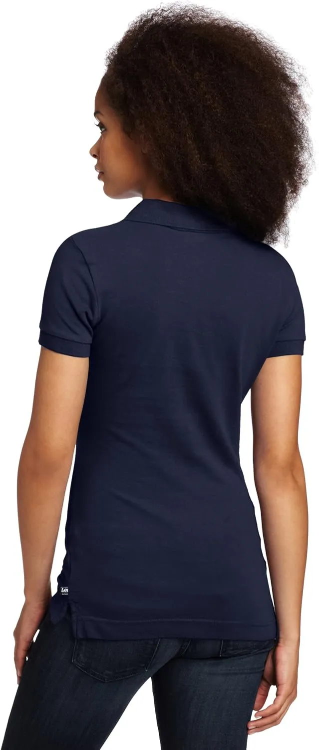 Lee Uniforms Juniors' Stretch Pique Polo Shirt