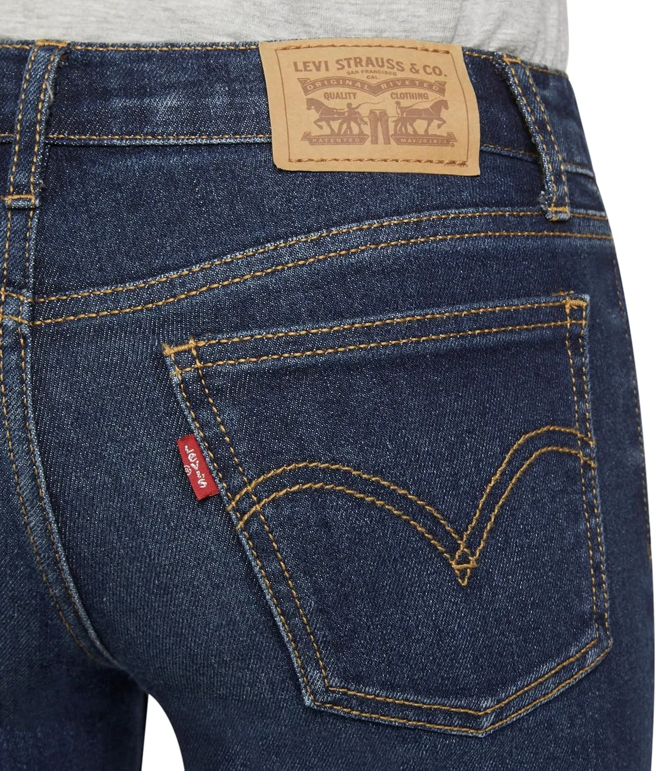 Levi's Girls' Wide Leg Jeans