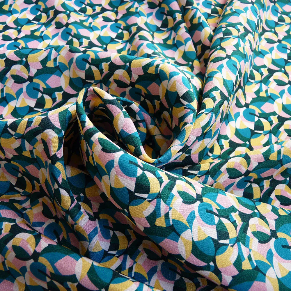 Liberty of London Kensington Silk Crepe de Chine - Bounce A