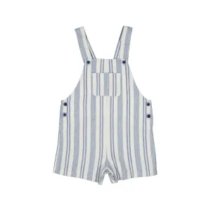 Mayoral Linen Overalls- Navy
