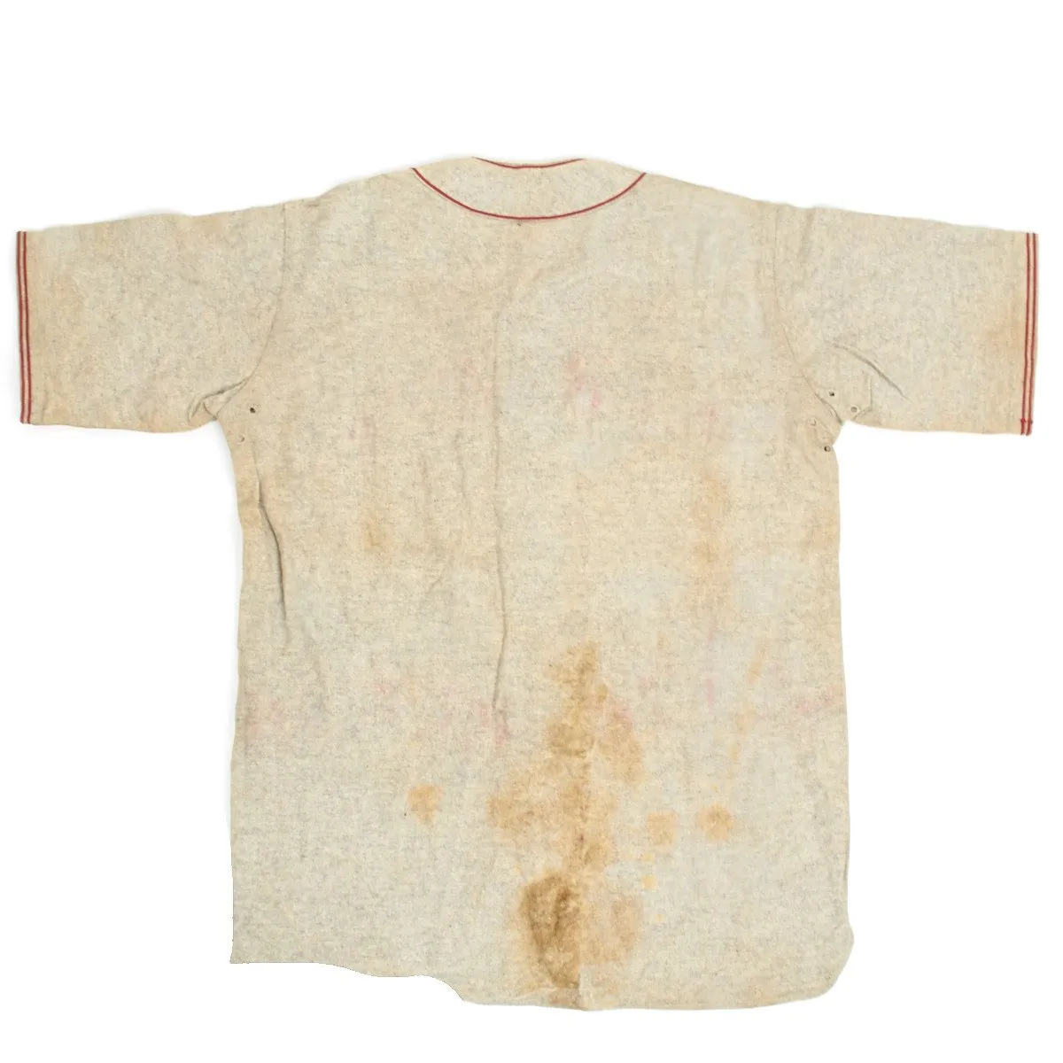 Original WWII USMC Marine Baseball Jersey with U.S. 1945 Dated First Baseman Glove